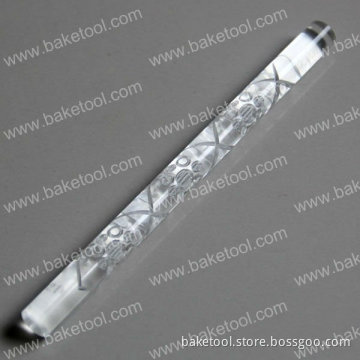 Plastic Flower Pattern Rolling Pin